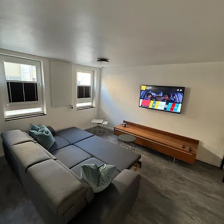 Luxus - 1 Direkt Im Zentrum, 200m Vom Schloss Und Marktplatz - 24h Check-in - Terrasse - Klima - Wlan - Waschmaschine Ludwigsbourg
