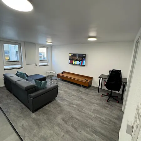 Luxus - 1 Direkt Im Zentrum, 200m Vom Schloss Und Marktplatz - 24h Check-in - Terrasse - Klima - Wlan - Waschmaschine Ludwigsbourg